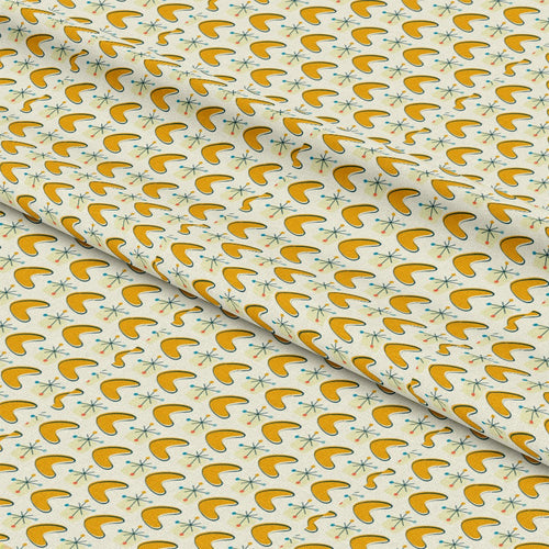 1950s Atomic Age Pattern 11 Quilting Cotton Fabric