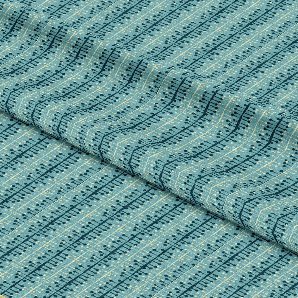 1950s Atomic Age Pattern 2 Quilting Cotton Fabric