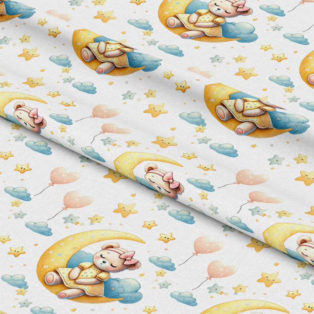 Daisy Teddy Bears Pattern 3 Minky Fabric