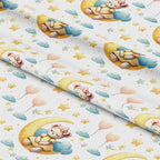 Daisy Teddy Bears Pattern 3 Minky Fabric