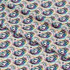 Cool Rainbow Unicorn Pattern 1 Minky Fabric