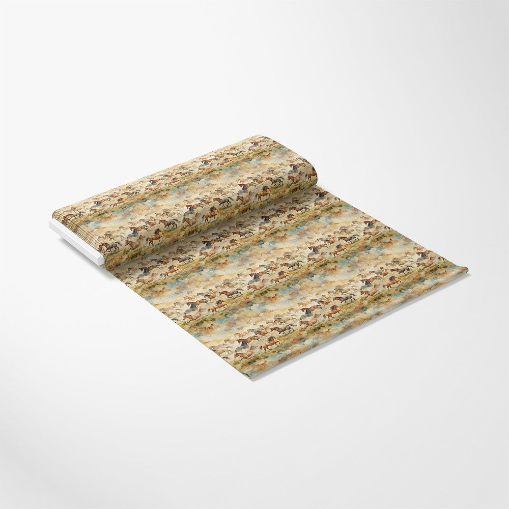 Wild Horses Pattern 14 Quilting Cotton Fabric