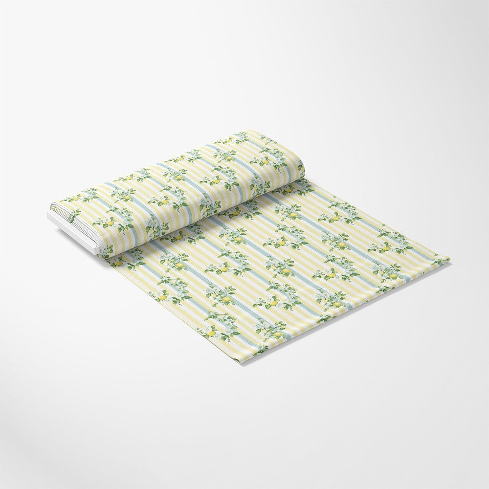 Lemon Floral Shabby Chic Pattern 9 Quilting Cotton Fabric