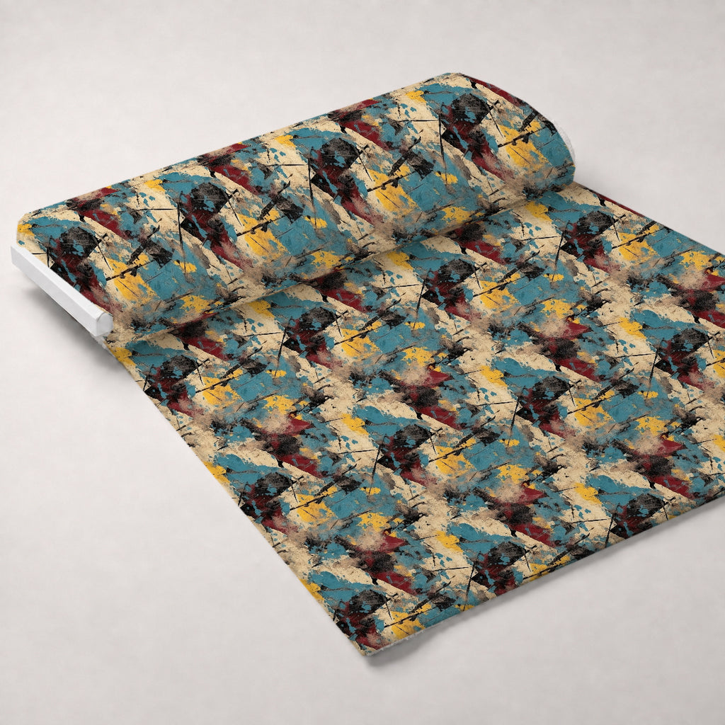 Peeling Patina Pattern 3 Minky Fabric — plush minky unrolled bolt preview (mv-minky-v1:bolt)