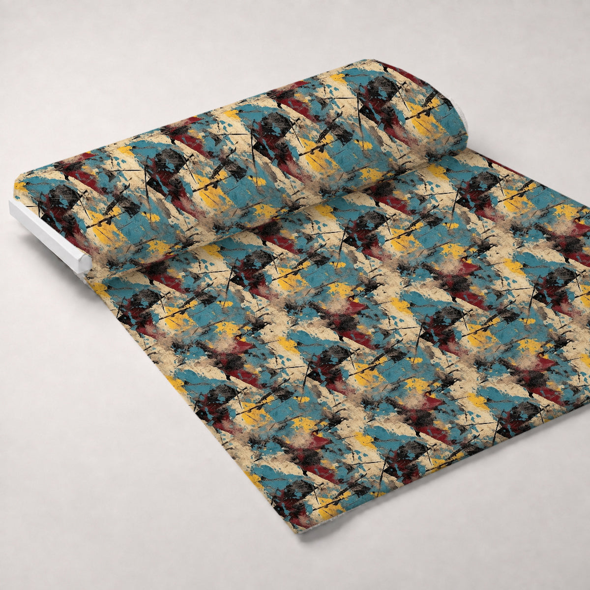 Peeling Patina Pattern 3 Minky Fabric — plush minky unrolled bolt preview (mv-minky-v1:bolt)