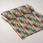 Peeling Patina Pattern 4 Minky Fabric — plush minky unrolled bolt preview (mv-minky-v1:bolt)
