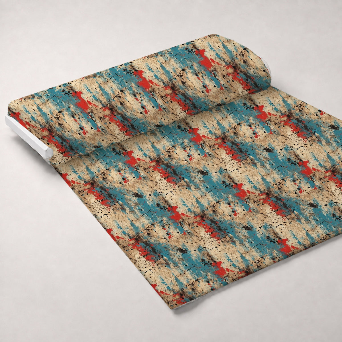Peeling Patina Pattern 4 Minky Fabric — plush minky unrolled bolt preview (mv-minky-v1:bolt)