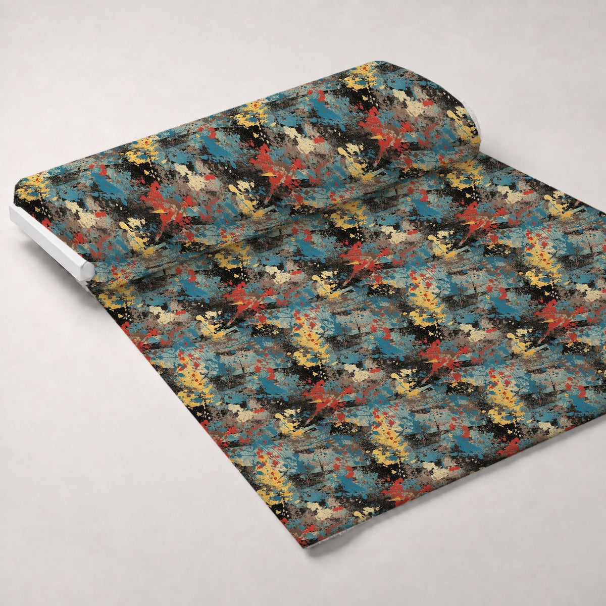 Peeling Patina Pattern 6 Minky Fabric — plush minky unrolled bolt preview (mv-minky-v1:bolt)