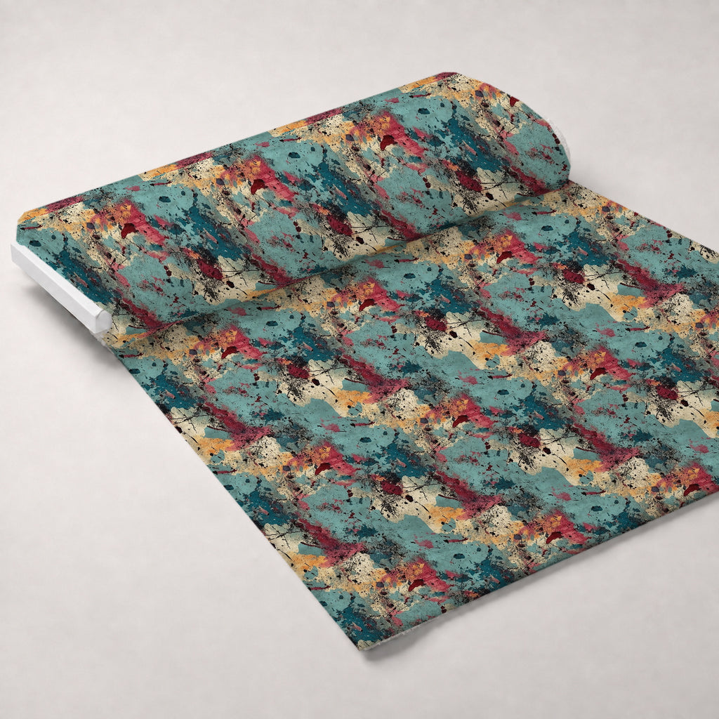 Peeling Patina Pattern 7 Minky Fabric — plush minky unrolled bolt preview (mv-minky-v1:bolt)