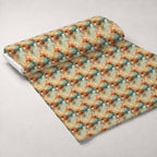 Peony Sky Reverie Pattern 3 Minky Fabric — plush minky unrolled bolt preview (mv-minky-v1:bolt)