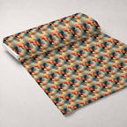 Peony Sky Reverie Pattern 8 Minky Fabric — plush minky unrolled bolt preview (mv-minky-v1:bolt)