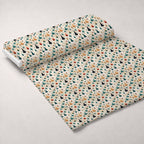 Peppermint Pines Pattern 2 Minky Fabric — plush minky unrolled bolt preview (mv-minky-v1:bolt)