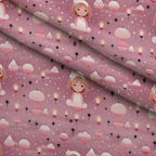 Peppermint Pines Pattern 4 Minky Fabric — plush minky folded close-up preview (mv-minky-v1:lying)
