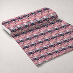 Peppermint Pines Pattern 5 Minky Fabric — plush minky unrolled bolt preview (mv-minky-v1:bolt)