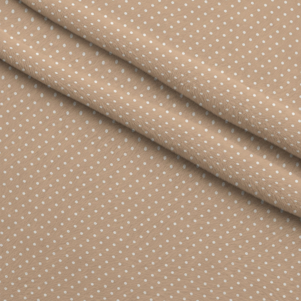 Peppermint Snowfall Pattern 21 Minky Fabric — plush minky folded close-up preview (mv-minky-v1:lying)