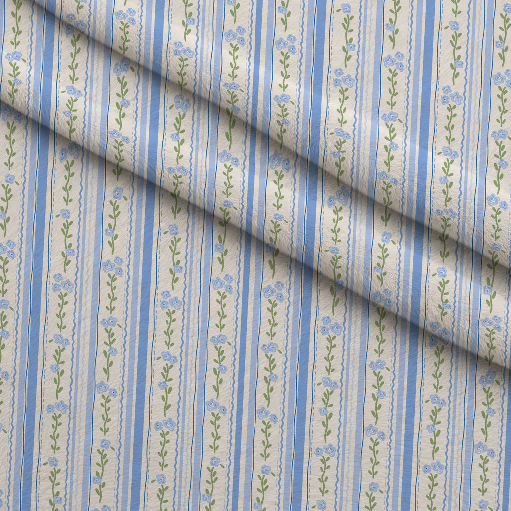 Periwinkle Trellis Pattern 1 Minky Fabric — plush minky folded close-up preview (mv-minky-v1:lying)