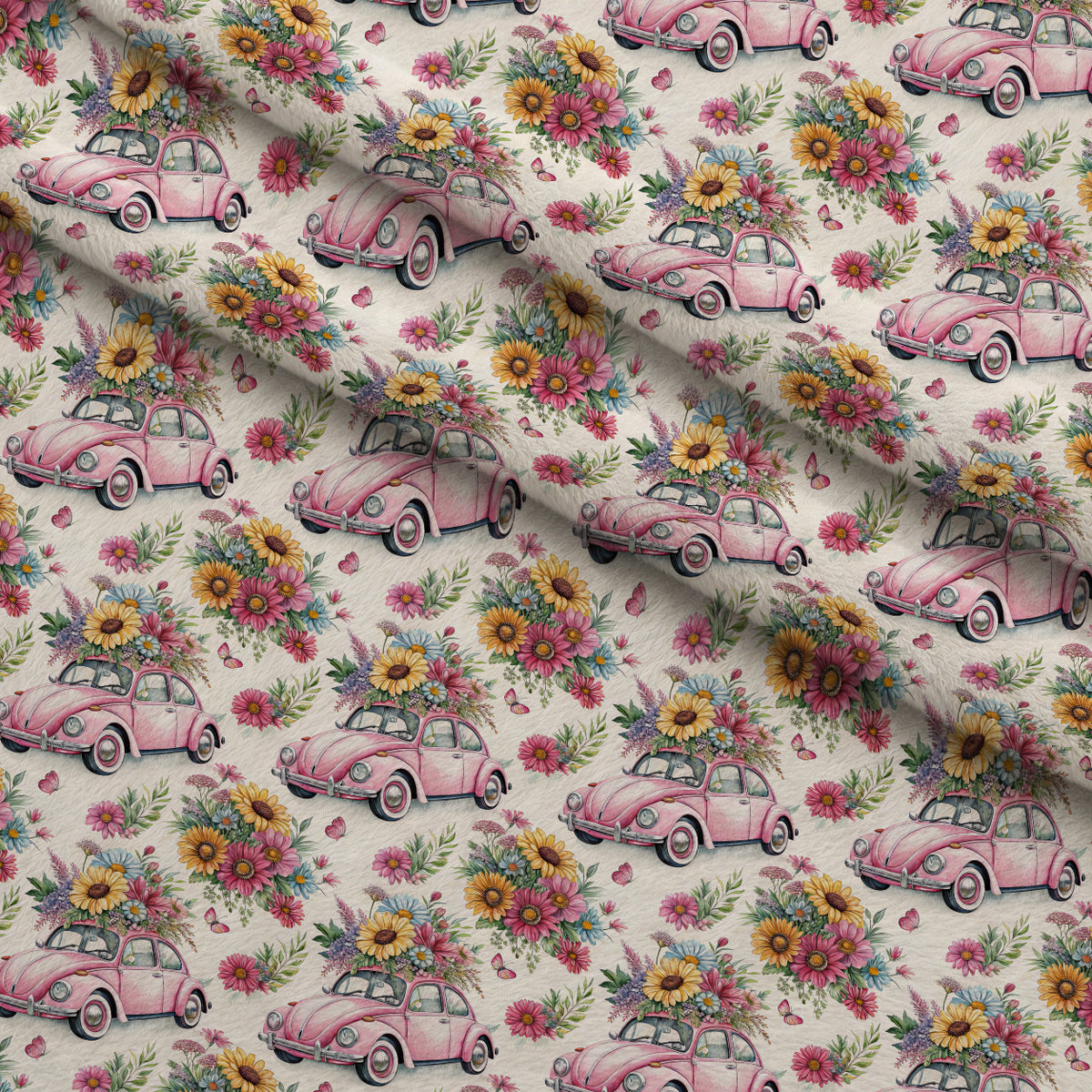 Petal Cruiser Pattern 1 Minky Fabric — plush minky folded close-up preview (mv-minky-v1:lying)