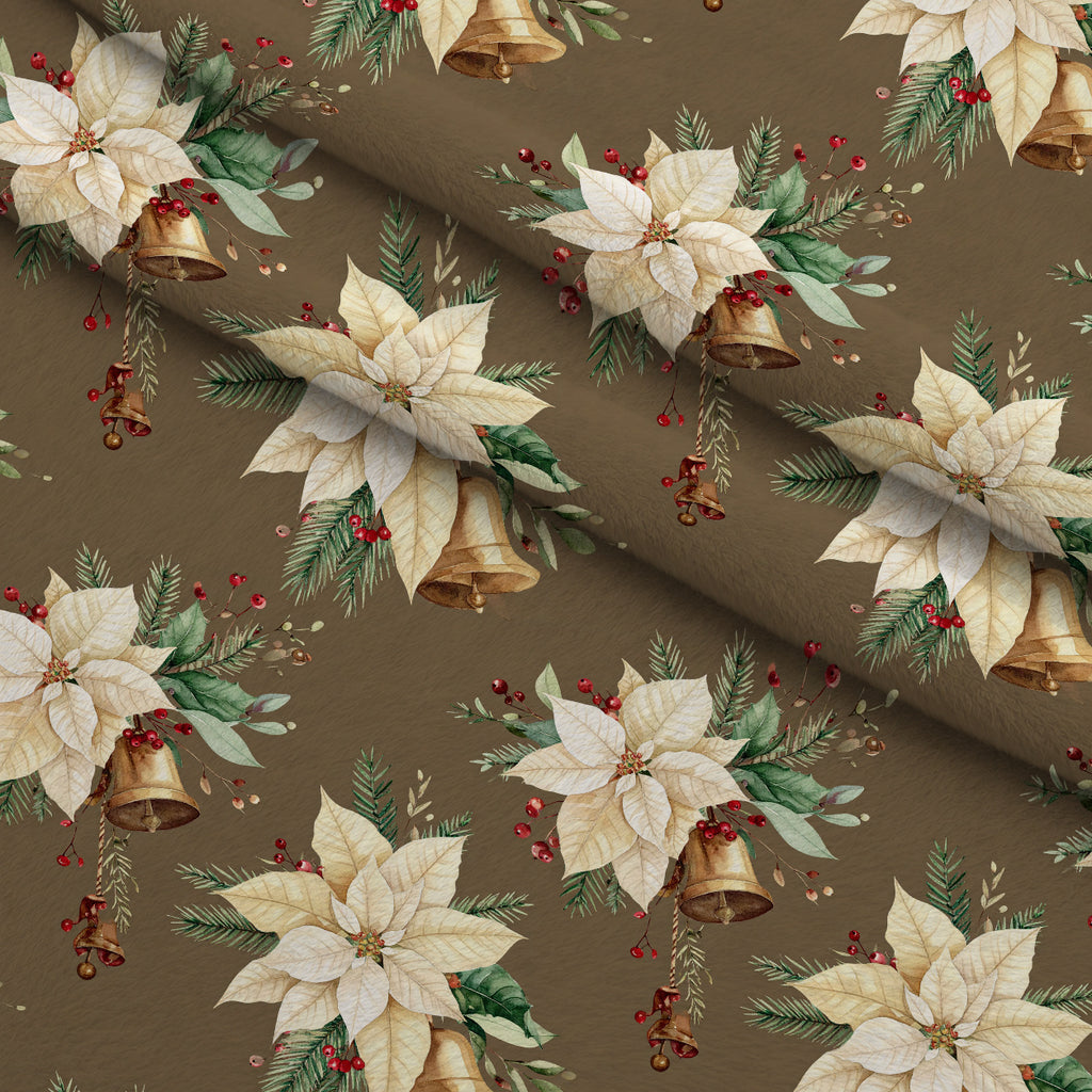 Pinewood Snowfall Pattern 14 Minky Fabric — plush minky folded close-up preview (mv-minky-v1:lying)