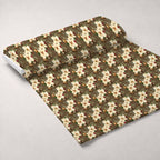 Pinewood Snowfall Pattern 15 Minky Fabric — plush minky unrolled bolt preview (mv-minky-v1:bolt)