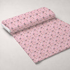 Pink Old Sewing Elements Minky Fabric — plush minky unrolled bolt preview (mv-minky-v1:bolt)