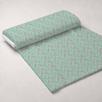 Pink Peppermint Noel Pattern 20 Minky Fabric — plush minky unrolled bolt preview (mv-minky-v1:bolt)
