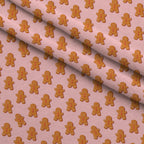 Pink Peppermint Noel Pattern 6 Minky Fabric — plush minky folded close-up preview (mv-minky-v1:lying)