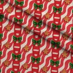 Pink Peppermint Parade Pattern 10 Minky Fabric — plush minky folded close-up preview (mv-minky-v1:lying)