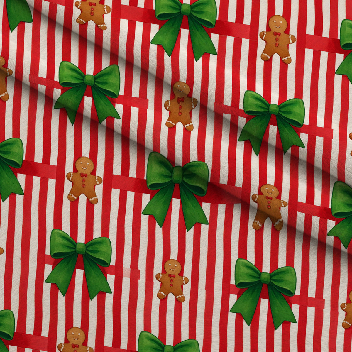 Pink Peppermint Parade Pattern 11 Minky Fabric — plush minky folded close-up preview (mv-minky-v1:lying)