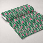 Pink Peppermint Parade Pattern 14 Minky Fabric — plush minky unrolled bolt preview (mv-minky-v1:bolt)