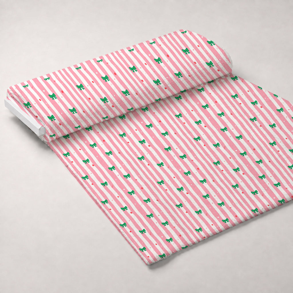 Pink Peppermint Parade Pattern 29 Minky Fabric — plush minky unrolled bolt preview (mv-minky-v1:bolt)