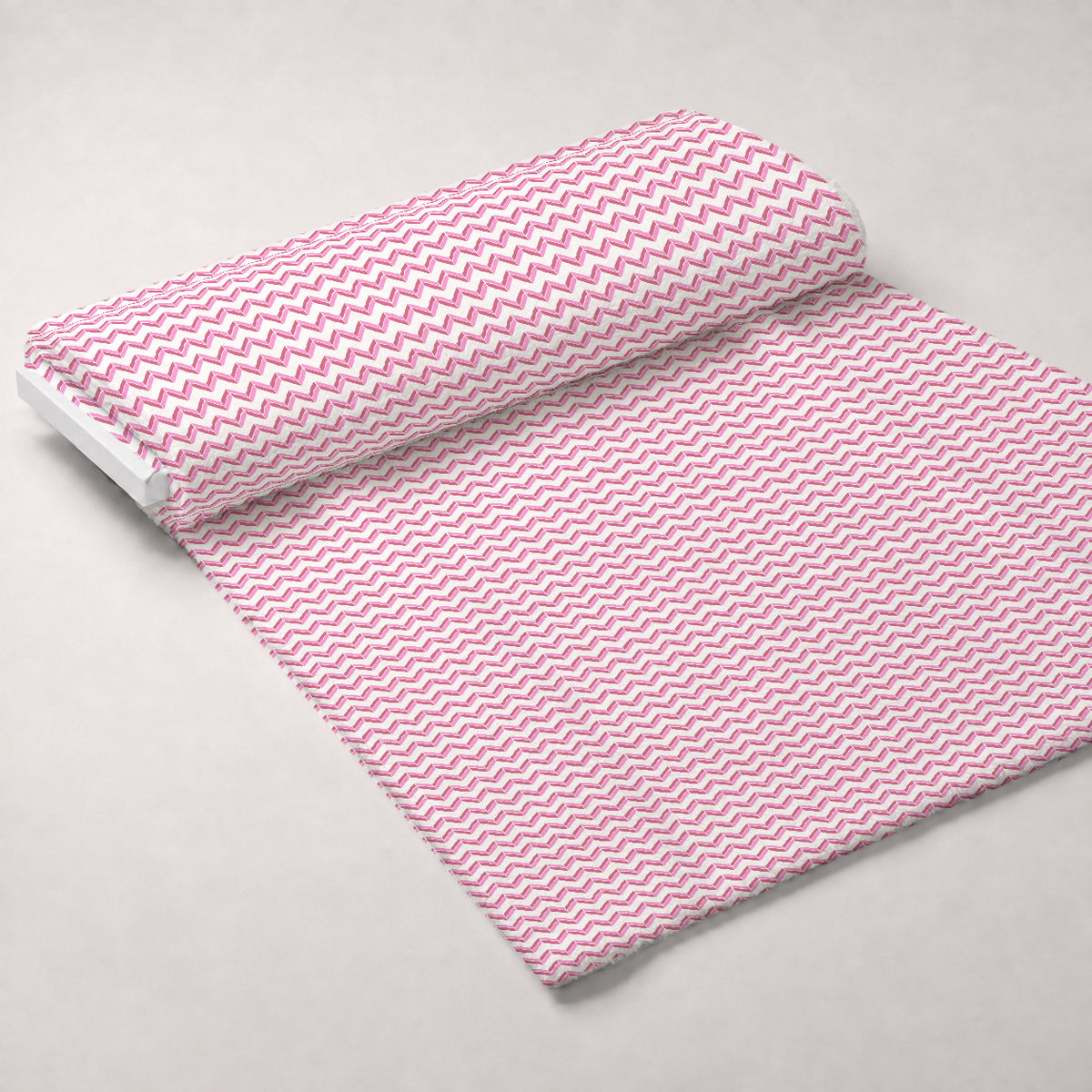 Pink Ribbon Love Pattern 10 Minky Fabric — plush minky unrolled bolt preview (mv-minky-v1:bolt)