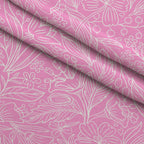 Pink Ribbon Love Pattern 4 Minky Fabric — plush minky folded close-up preview (mv-minky-v1:lying)