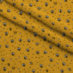 Pollen Parade Pattern 5 Minky Fabric — plush minky folded close-up preview (mv-minky-v1:lying)