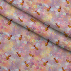 Pollen Parade Pattern 56 Minky Fabric — plush minky folded close-up preview (mv-minky-v1:lying)