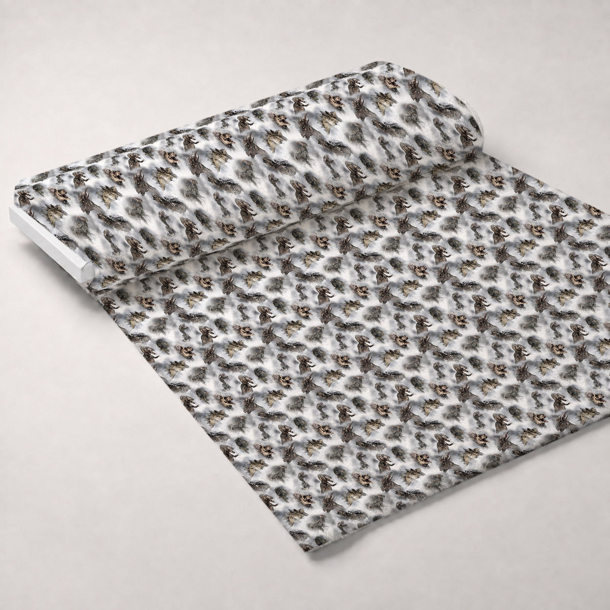Prehistoric Mist Pattern 1 Minky Fabric — plush minky unrolled bolt preview (mv-minky-v1:bolt)