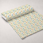 Prehistoric Pals Pattern 5 Minky Fabric — plush minky unrolled bolt preview (mv-minky-v1:bolt)