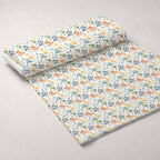 Prehistoric Pals Pattern 8 Minky Fabric — plush minky unrolled bolt preview (mv-minky-v1:bolt)