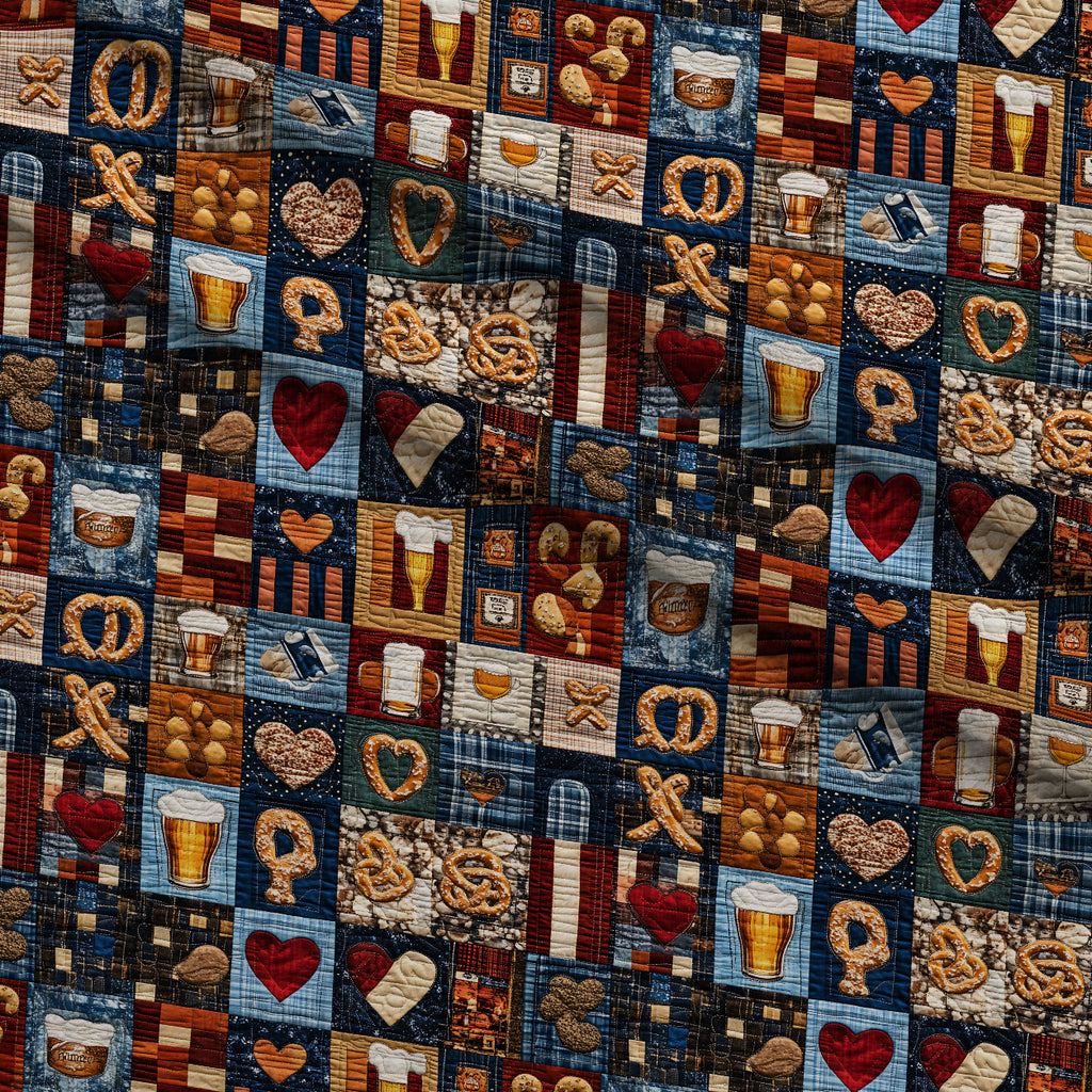 Pretzel Hearth Stories Pattern 11 Minky Fabric — plush minky folded close-up preview (mv-minky-v1:lying)