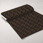 Pride Neon Outline Minky Fabric — plush minky unrolled bolt preview (mv-minky-v1:bolt)