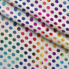Prism Petals Pattern 14 Minky Fabric — plush minky folded close-up preview (mv-minky-v1:lying)