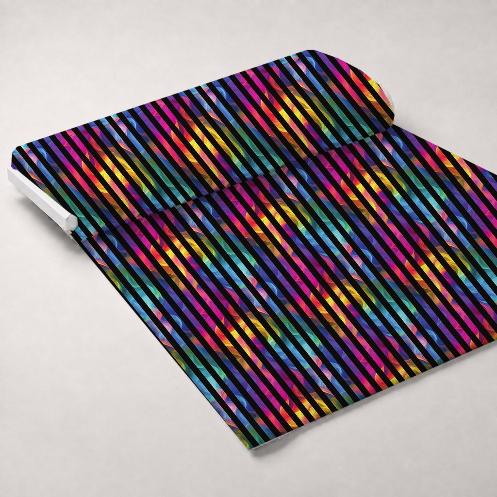 Prism Petals Pattern 19 Minky Fabric — plush minky unrolled bolt preview (mv-minky-v1:bolt)