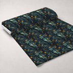 Pumpkin Hollow Pattern 23 Minky Fabric — plush minky unrolled bolt preview (mv-minky-v1:bolt)
