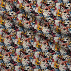 Punk Poster Riot Pattern 9 Minky Fabric — plush minky folded close-up preview (mv-minky-v1:lying)