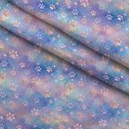 Puppy Prints Pattern 10 Minky Fabric — plush minky folded close-up preview (mv-minky-v1:lying)