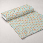 Puppy Prints Pattern 9 Minky Fabric — plush minky unrolled bolt preview (mv-minky-v1:bolt)