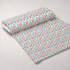 Pysanky Garden Pattern 15 Minky Fabric — plush minky unrolled bolt preview (mv-minky-v1:bolt)