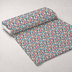 Pysanky Garden Pattern 21 Minky Fabric — plush minky unrolled bolt preview (mv-minky-v1:bolt)