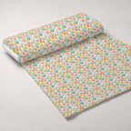 Pysanky Garden Pattern 23 Minky Fabric — plush minky unrolled bolt preview (mv-minky-v1:bolt)