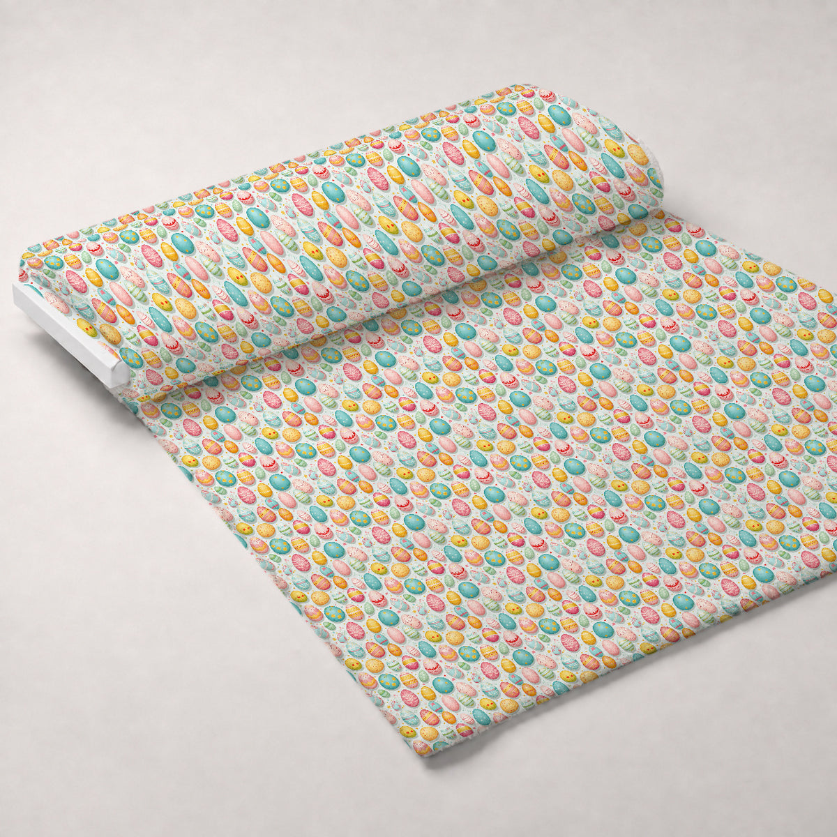 Pysanky Garden Pattern 23 Minky Fabric — plush minky unrolled bolt preview (mv-minky-v1:bolt)