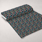 Pysanky Garden Pattern 6 Minky Fabric — plush minky unrolled bolt preview (mv-minky-v1:bolt)